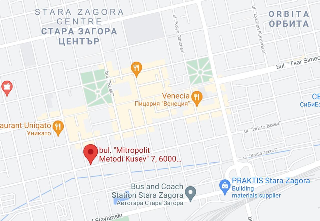 Sunny Central Apartment With Tv & Wi-Fi Стара-Заґора Екстер'єр фото